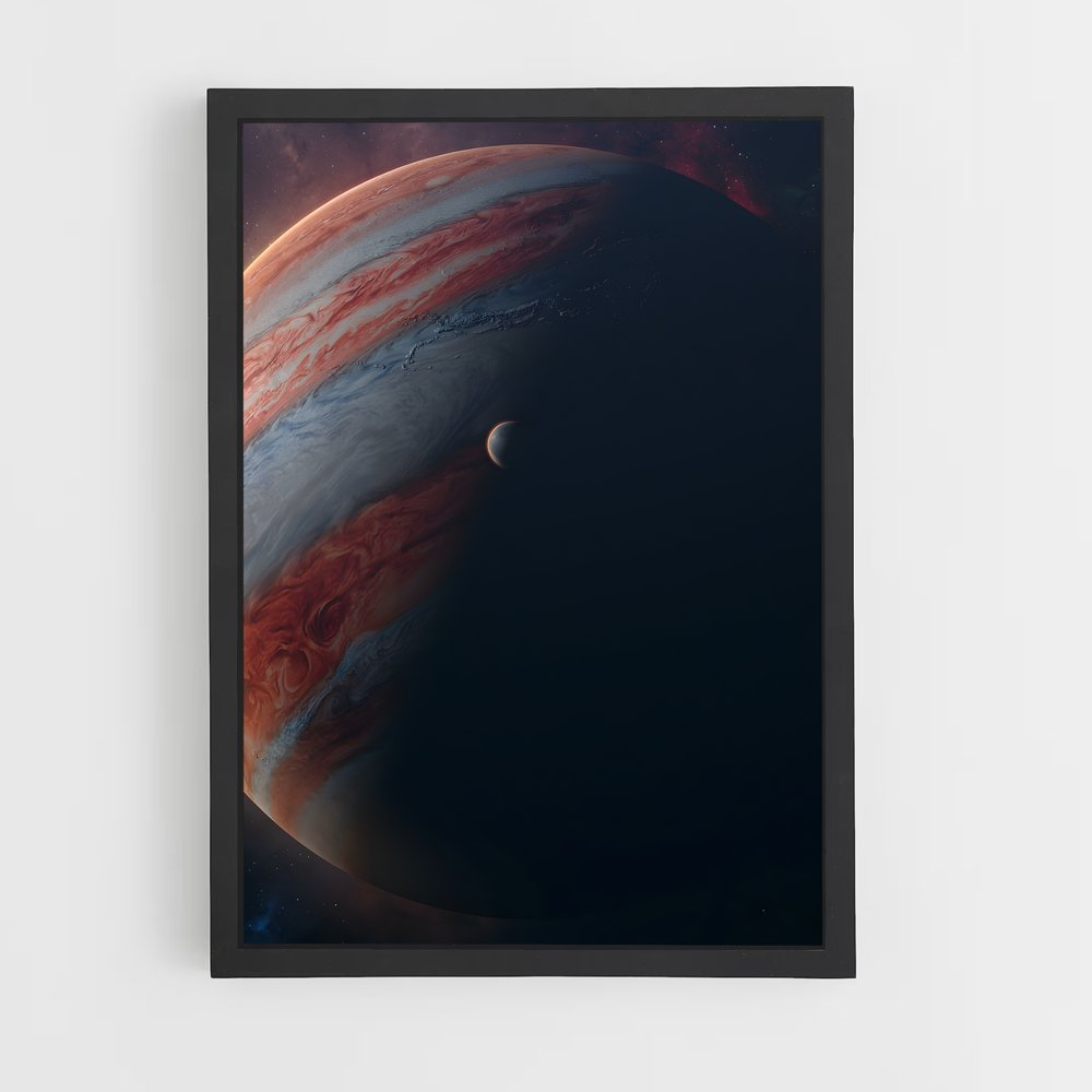 Poster Jupiter Satellite (vue 2)