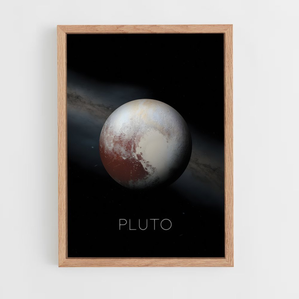 Poster Exploration de Pluton (vue 4)