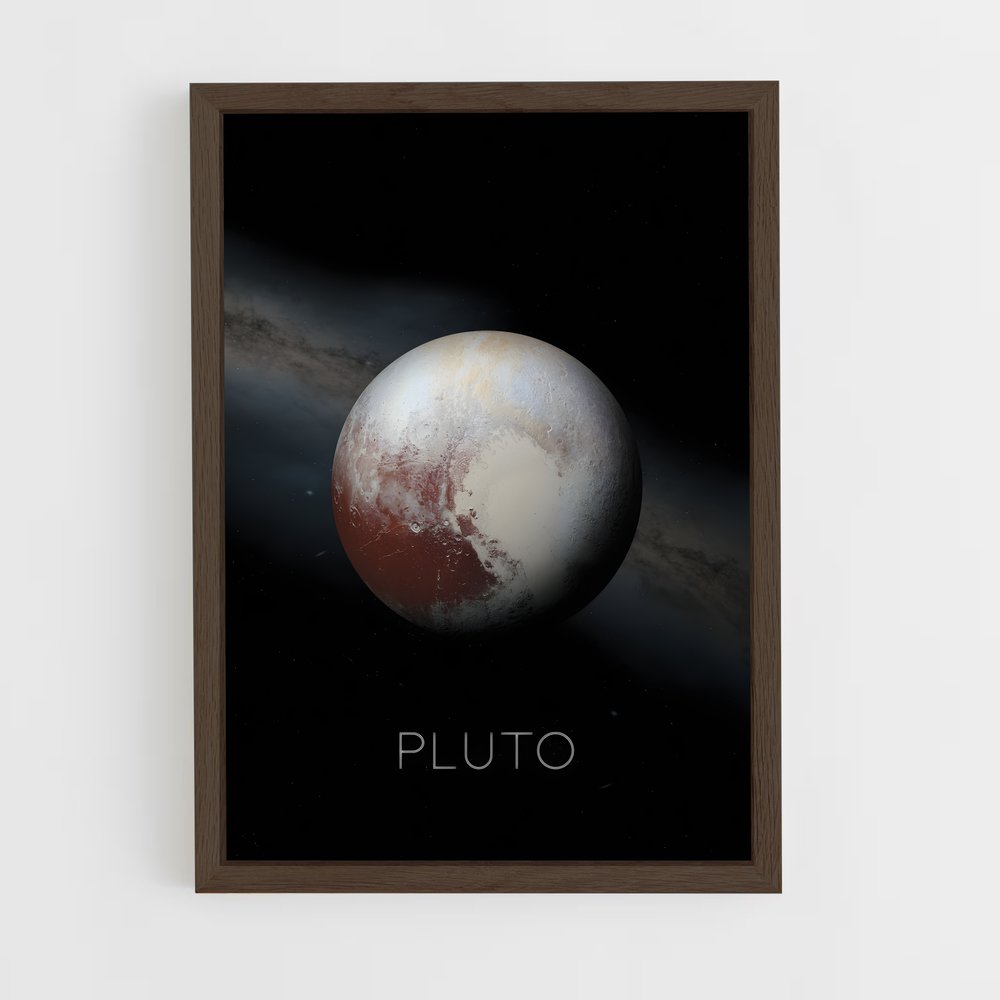 Poster Exploration de Pluton (vue 5)