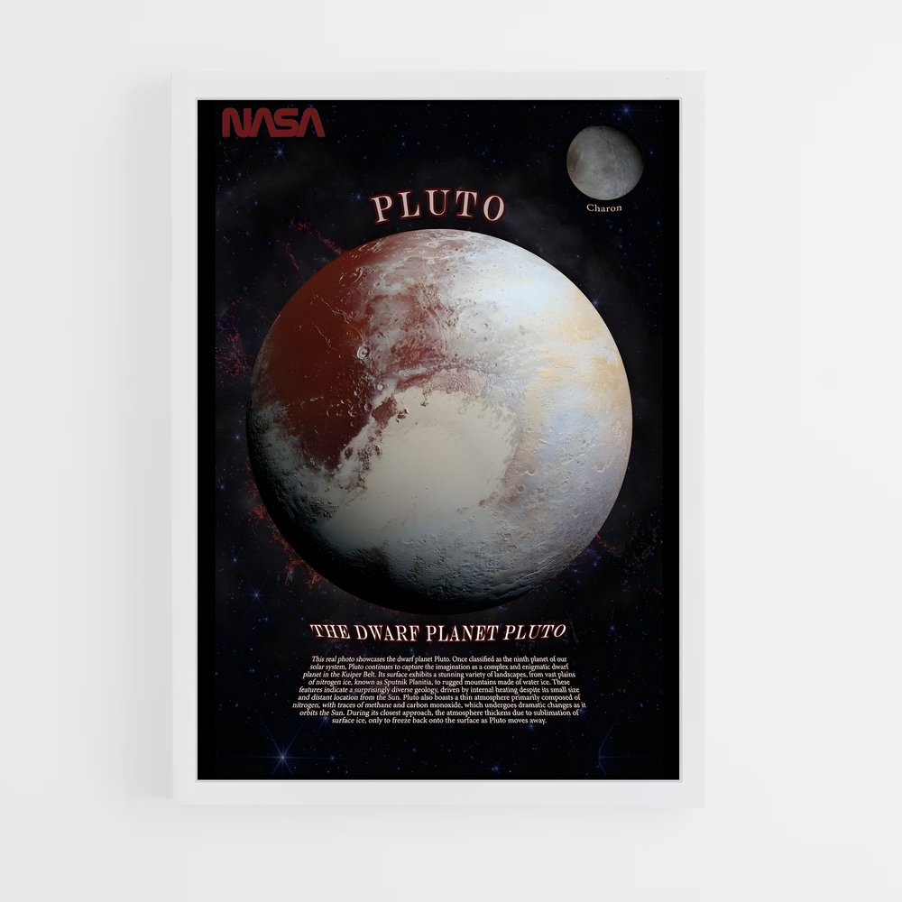 Poster Voyage vers Pluton (vue 3)