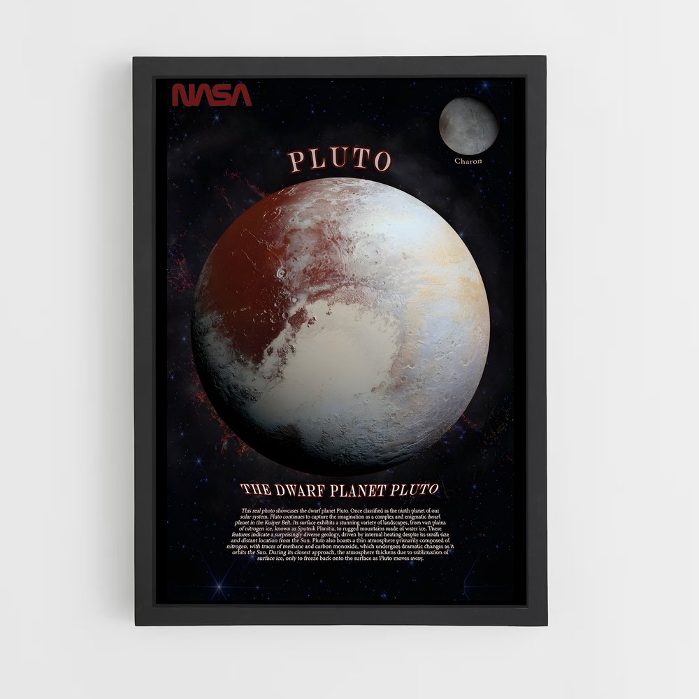 Poster Voyage vers Pluton (vue 2)