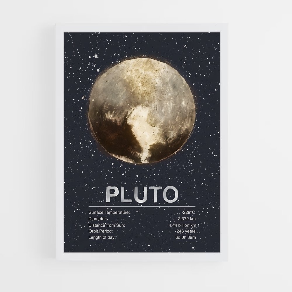 Poster Pluto le Compagnon (vue 3)