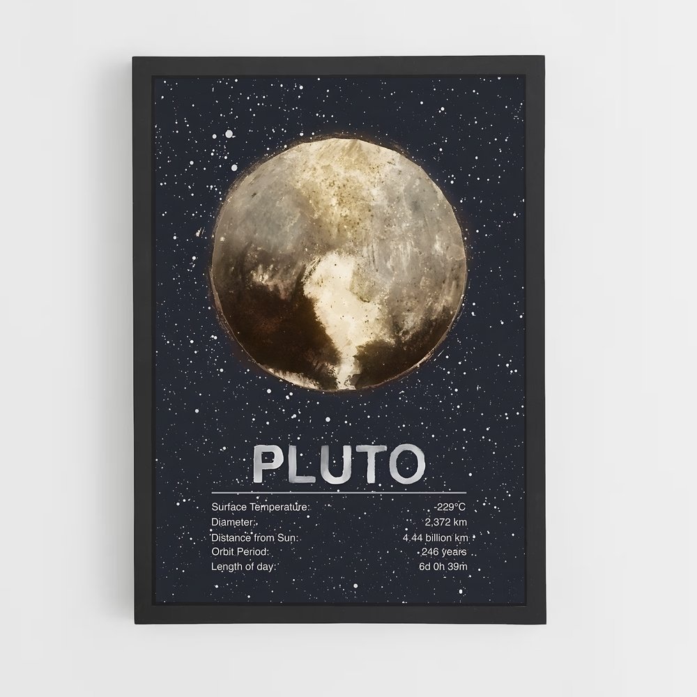 Poster Pluto le Compagnon (vue 2)