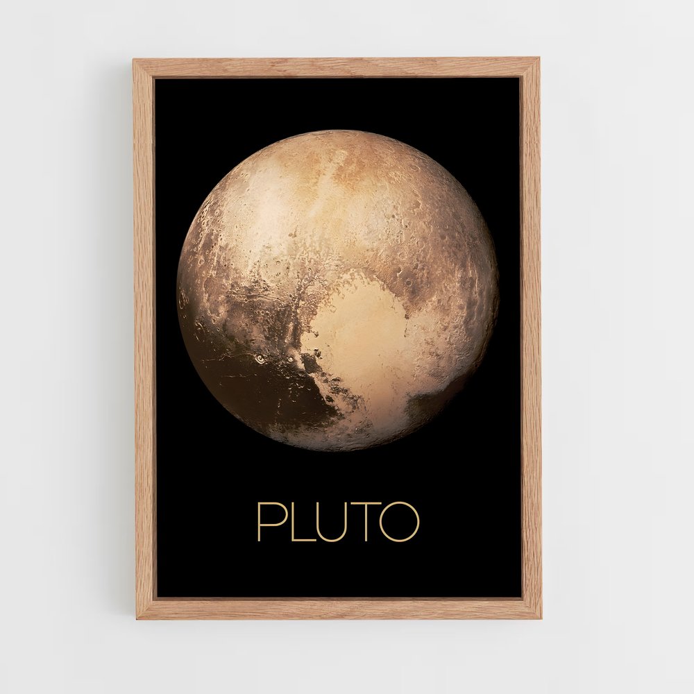 Poster Pluto réalité (vue 4)