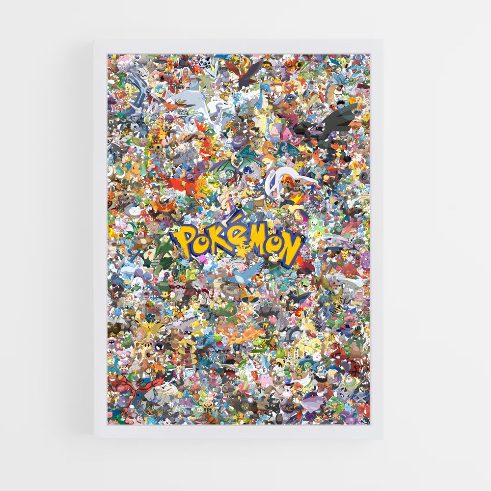 Affiche Pokemon (vue 3)