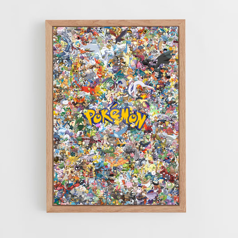 Affiche Pokemon (vue 4)