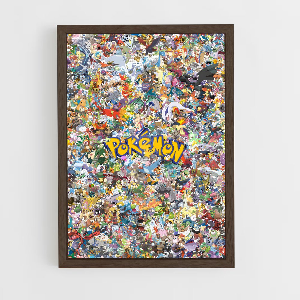 Affiche Pokemon (vue 5)