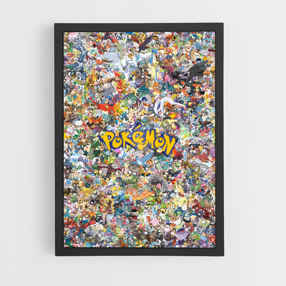 Affiche Pokemon (vue 2)