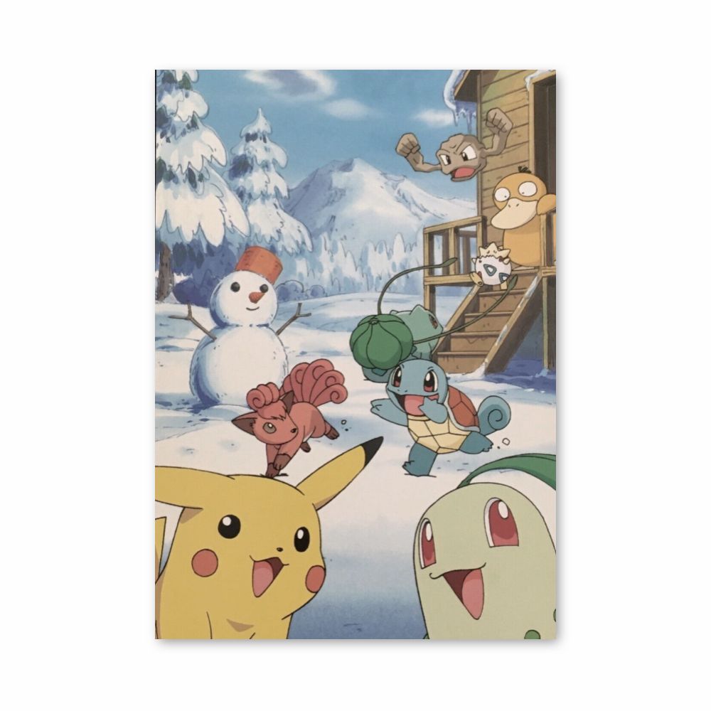 Poster Pokemon Rétro