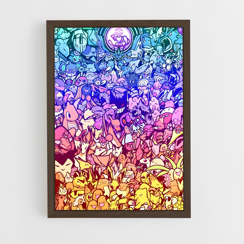 Poster Pokemon Fanart (vue 5)
