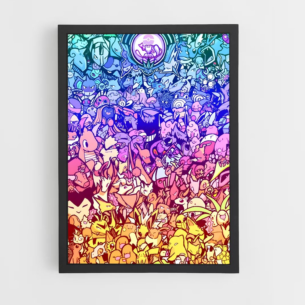 Poster Pokemon Fanart (vue 2)