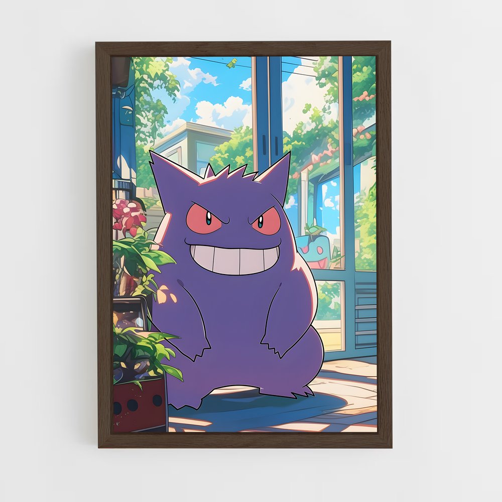 Poster Ectoplasma – affiche Pokemon (vue 5)