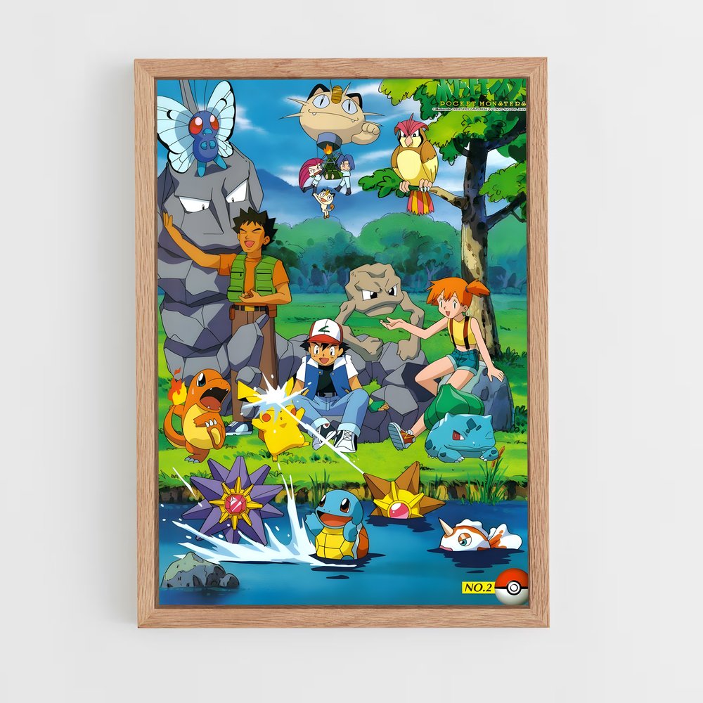 Poster Pokemon Couverture (vue 4)
