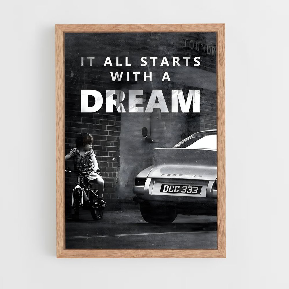 Poster Porsche Rêve (vue 4)