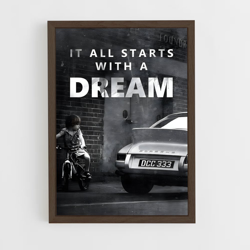 Poster Porsche Rêve (vue 5)
