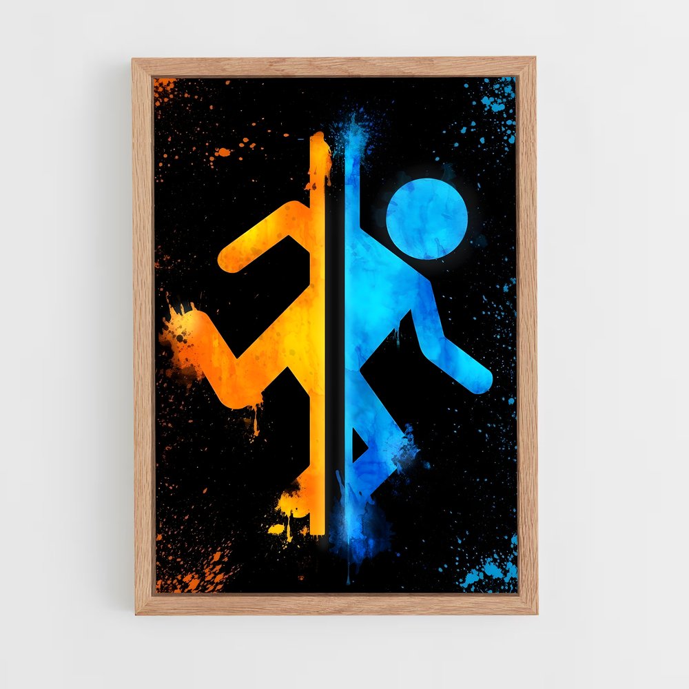 Poster Évasion Quantique – affiche Portal (vue 4)