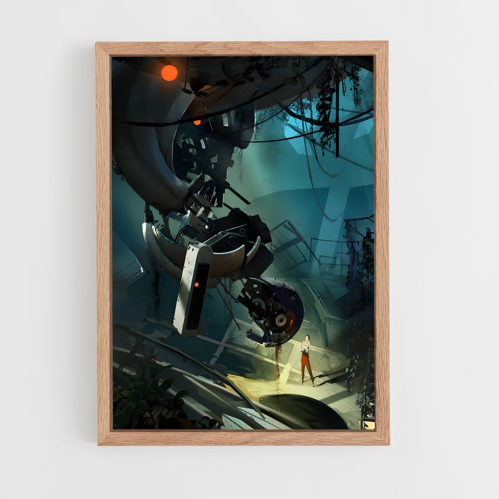 Poster Portail Futuriste – affiche Portal (vue 4)