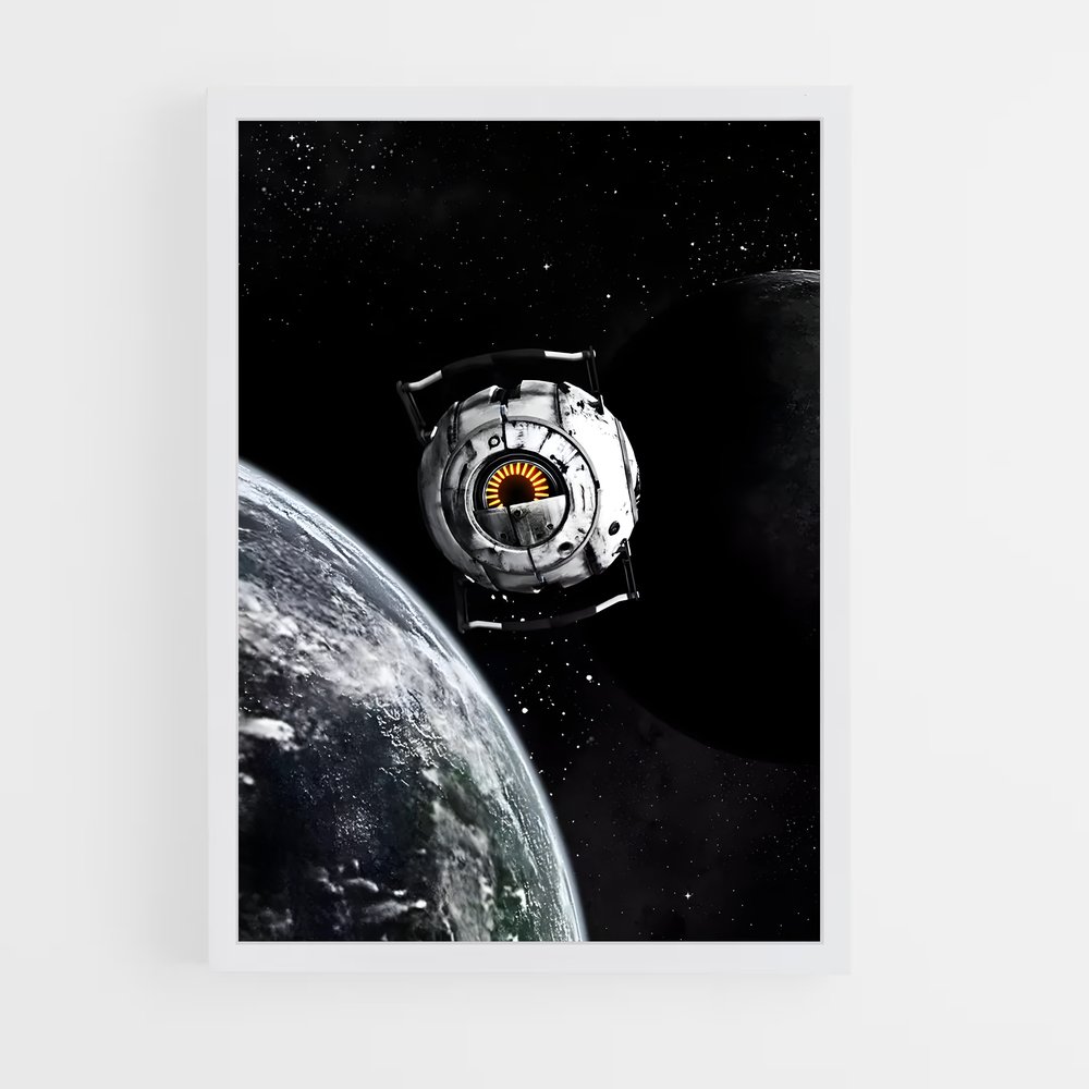 Poster Espace Infini – affiche Portal (vue 3)