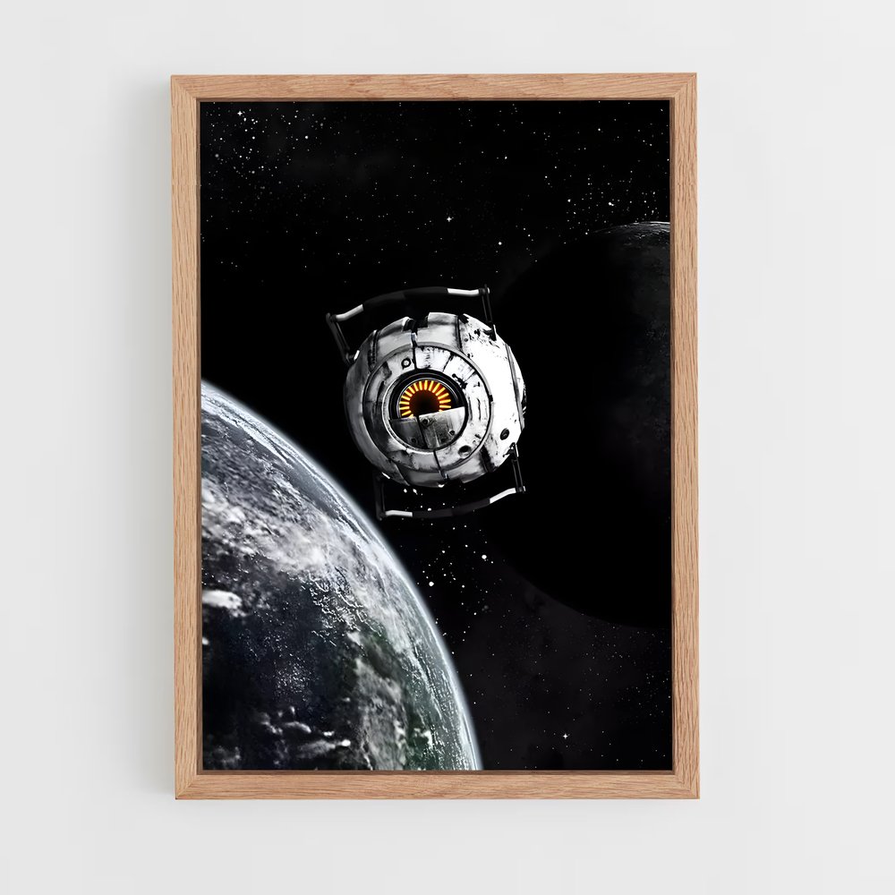 Poster Espace Infini – affiche Portal (vue 4)