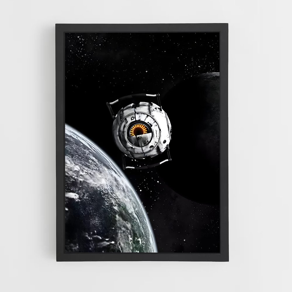 Poster Espace Infini – affiche Portal (vue 2)