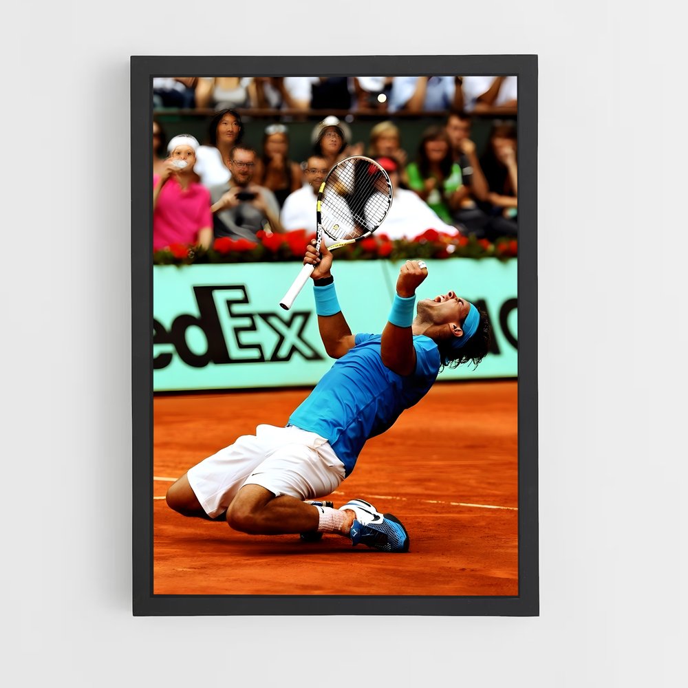 Poster Nadal Tennis (vue 2)