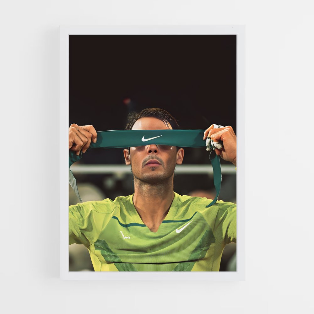 Poster Rafael Nadal Nike – affiche Tennis (vue 3)
