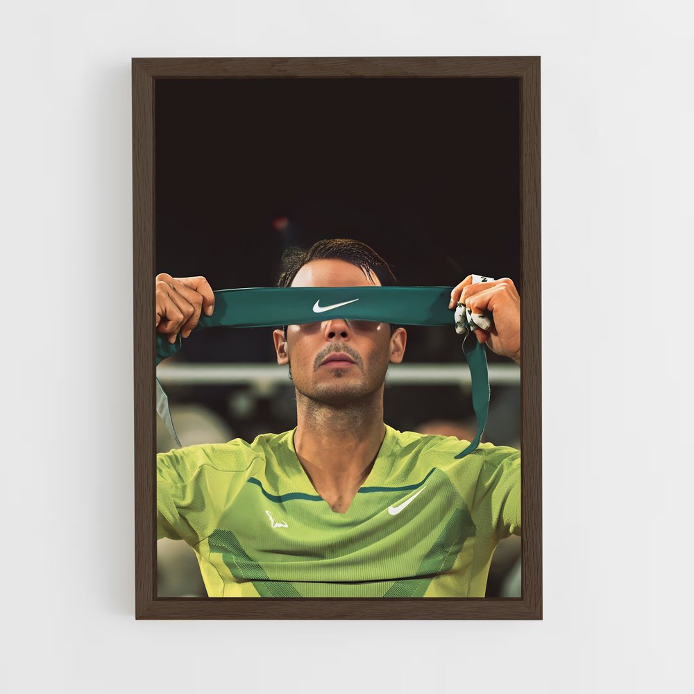Poster Rafael Nadal Nike – affiche Tennis (vue 5)