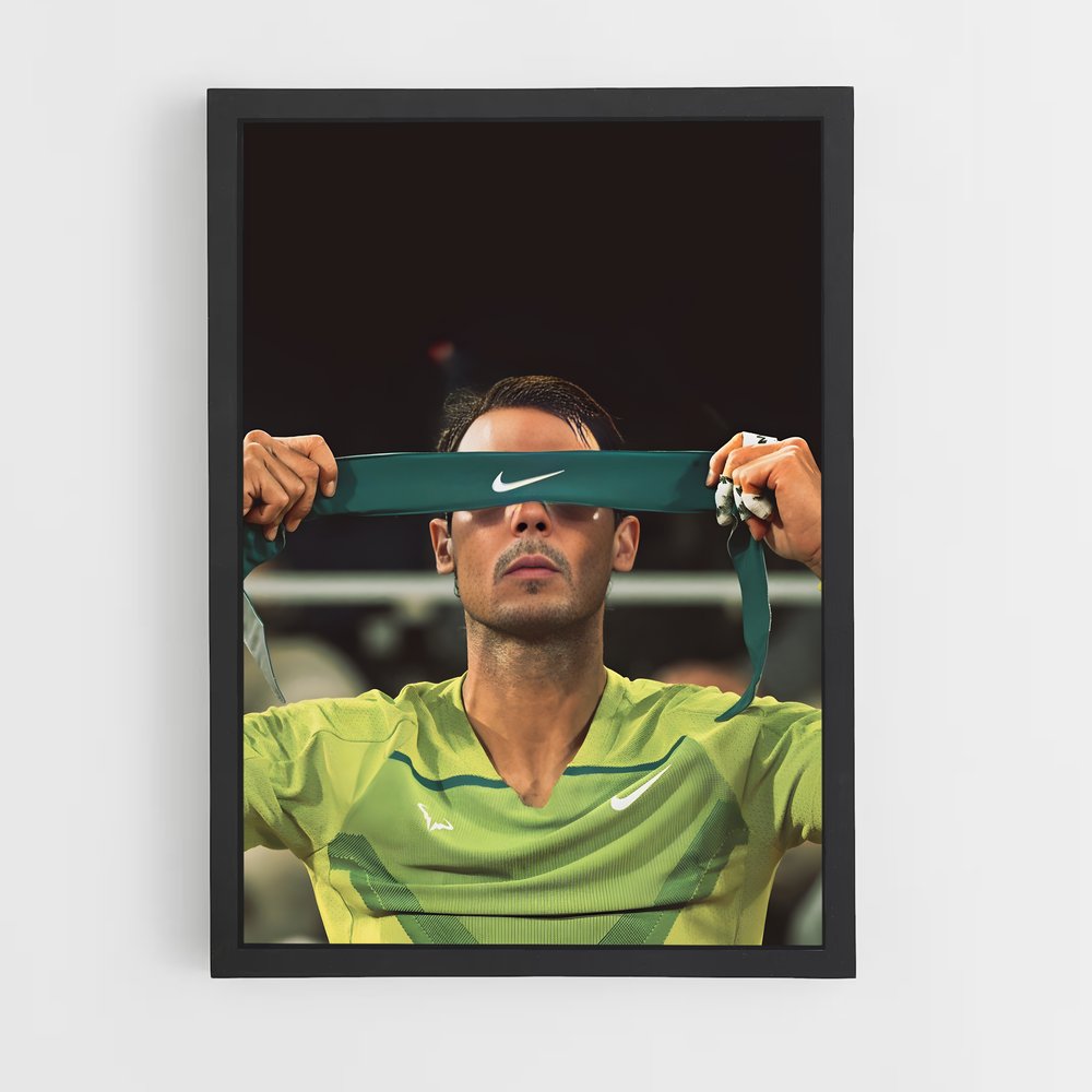 Poster Rafael Nadal Nike – affiche Tennis (vue 2)