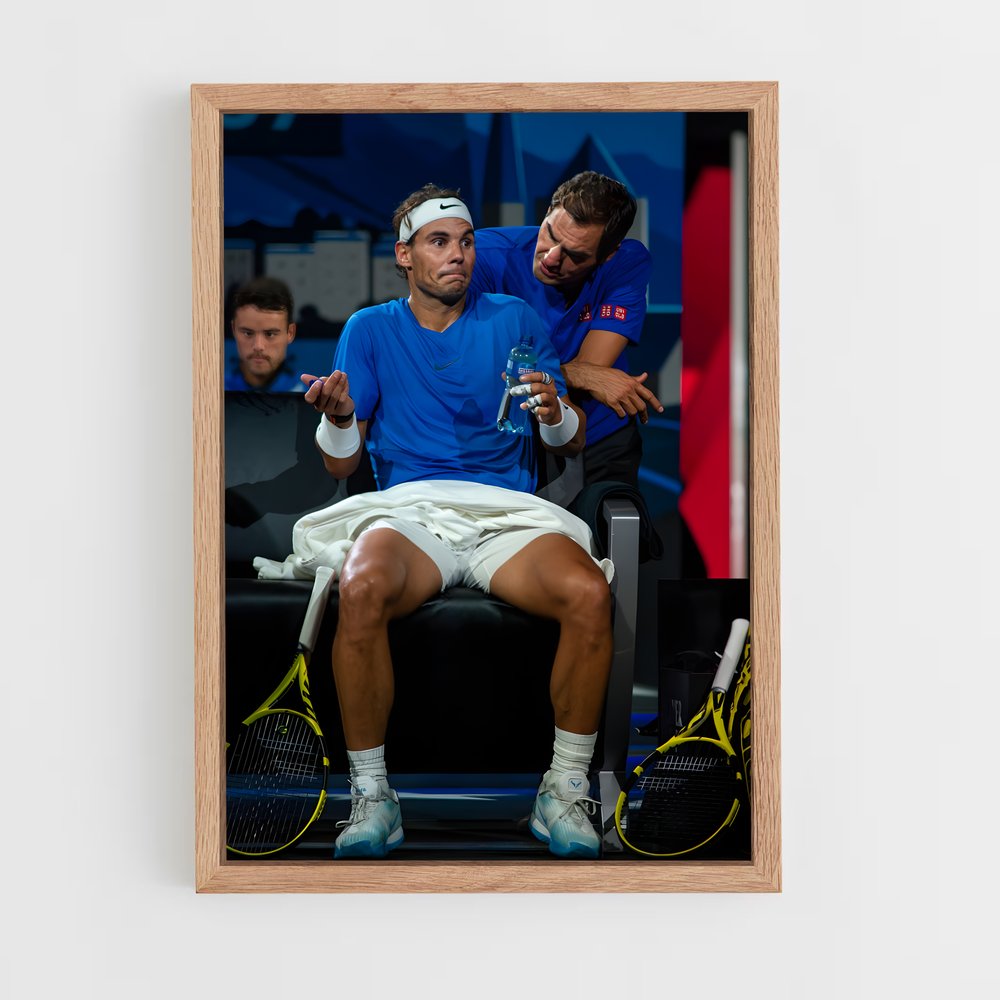 Poster Nadal Raquette – affiche Tennis (vue 4)