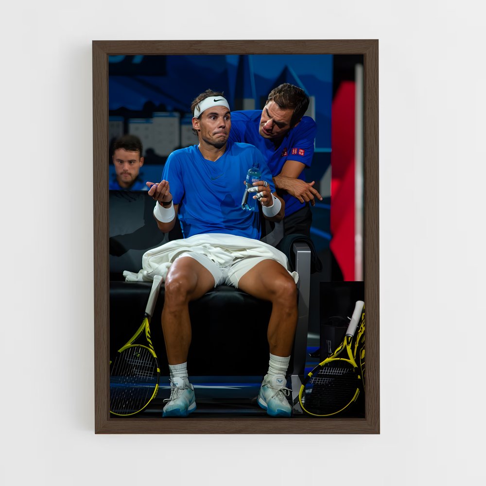 Poster Nadal Raquette – affiche Tennis (vue 5)