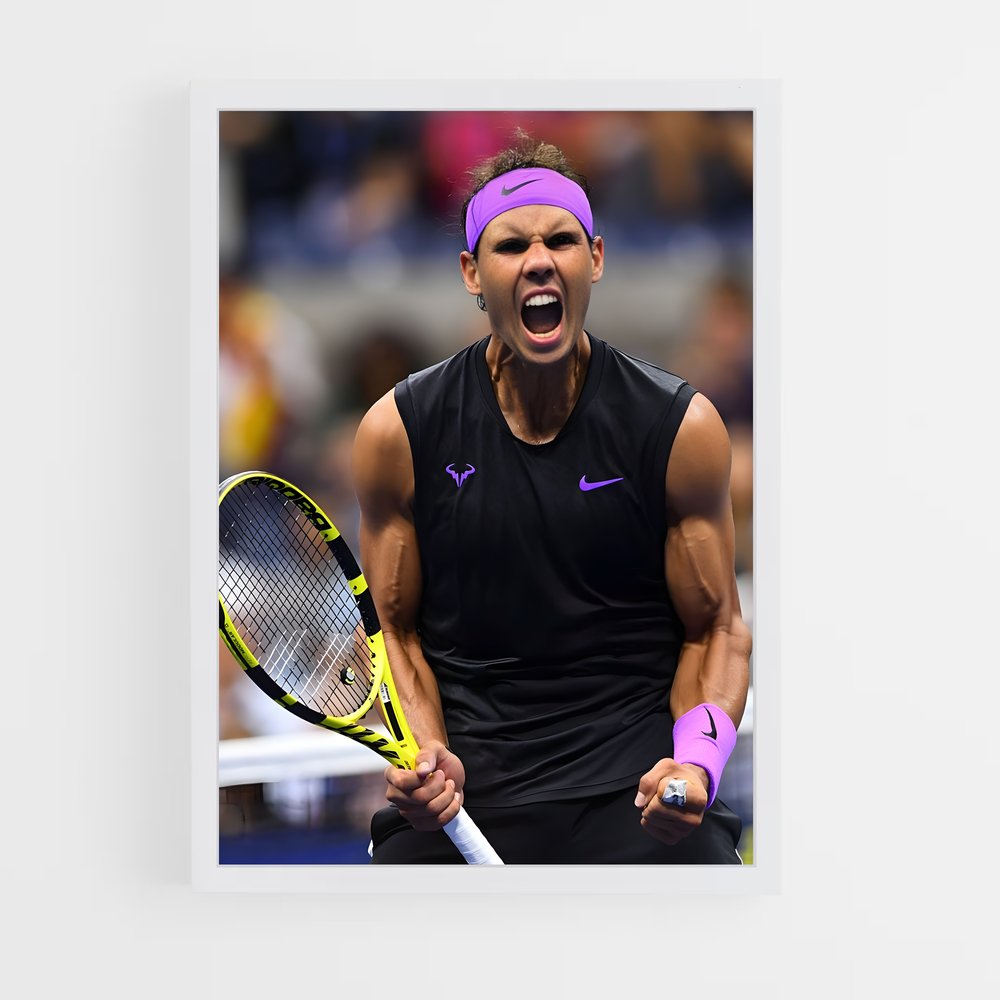 Poster Rafael Nadal Muscle – affiche Tennis (vue 3)