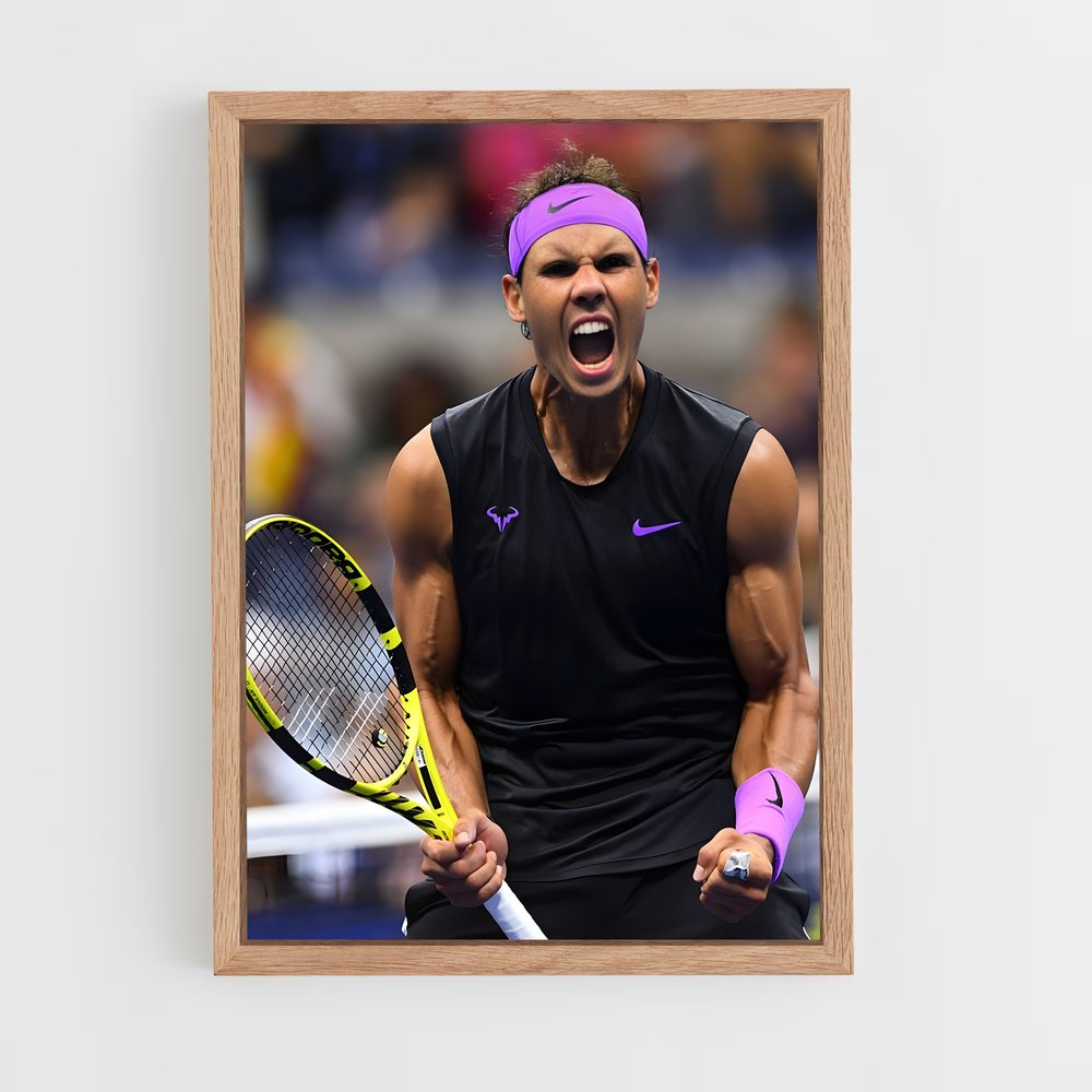Poster Rafael Nadal Muscle – affiche Tennis (vue 4)