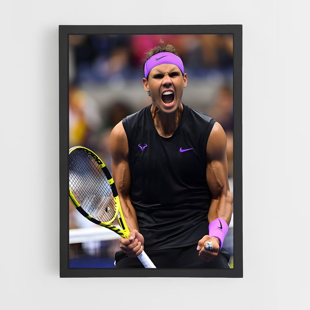 Poster Rafael Nadal Muscle – affiche Tennis (vue 2)