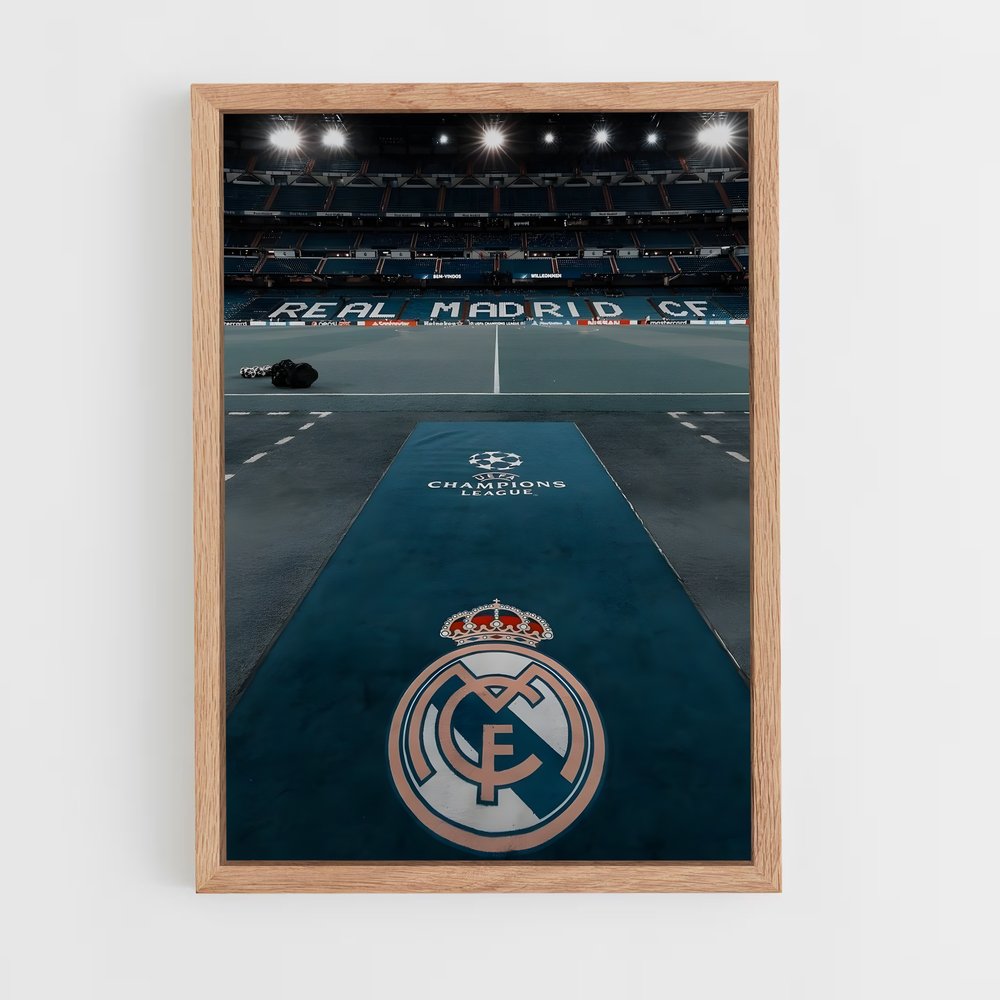 Poster Madrid Champions League – affiche Football (vue 4)