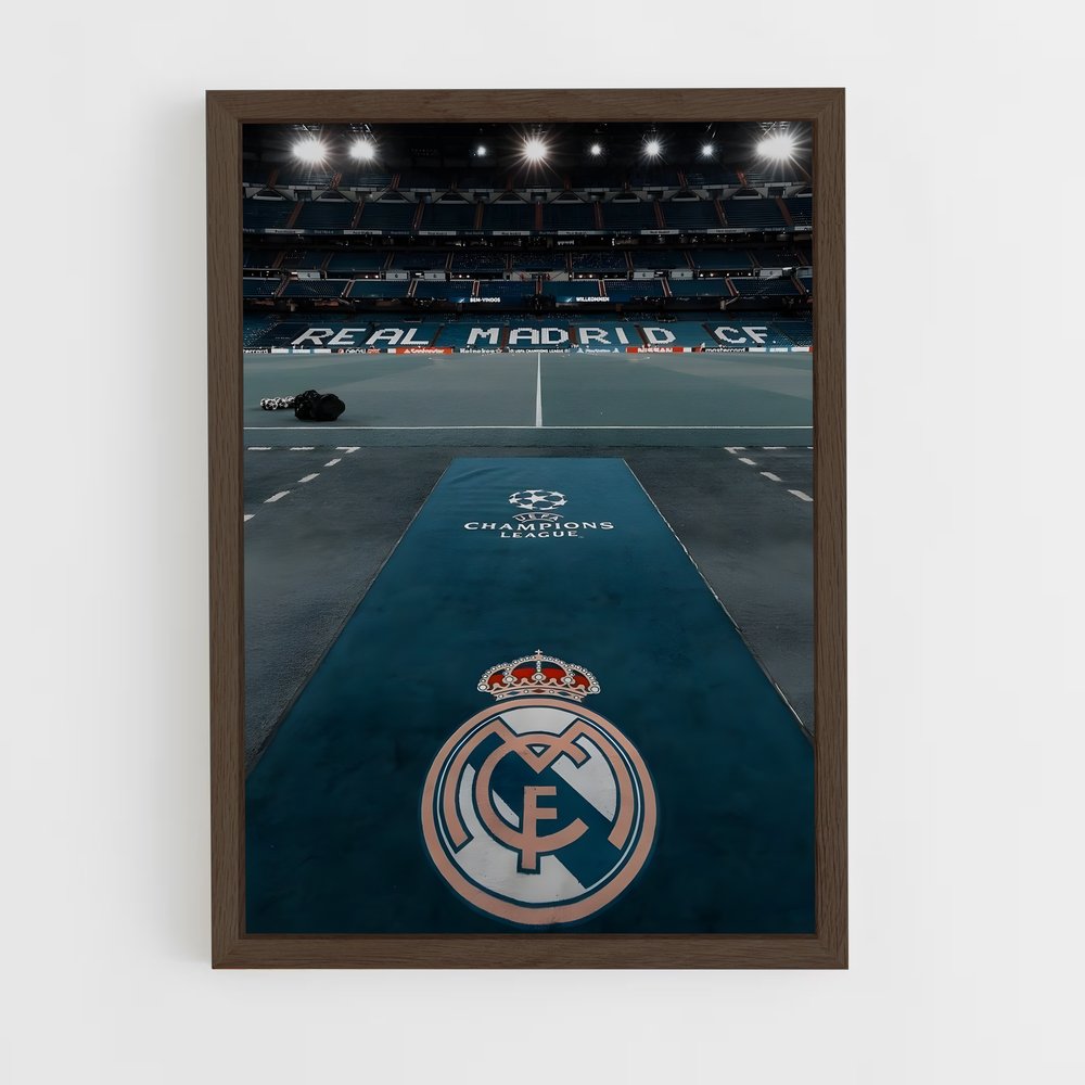Poster Madrid Champions League – affiche Football (vue 5)