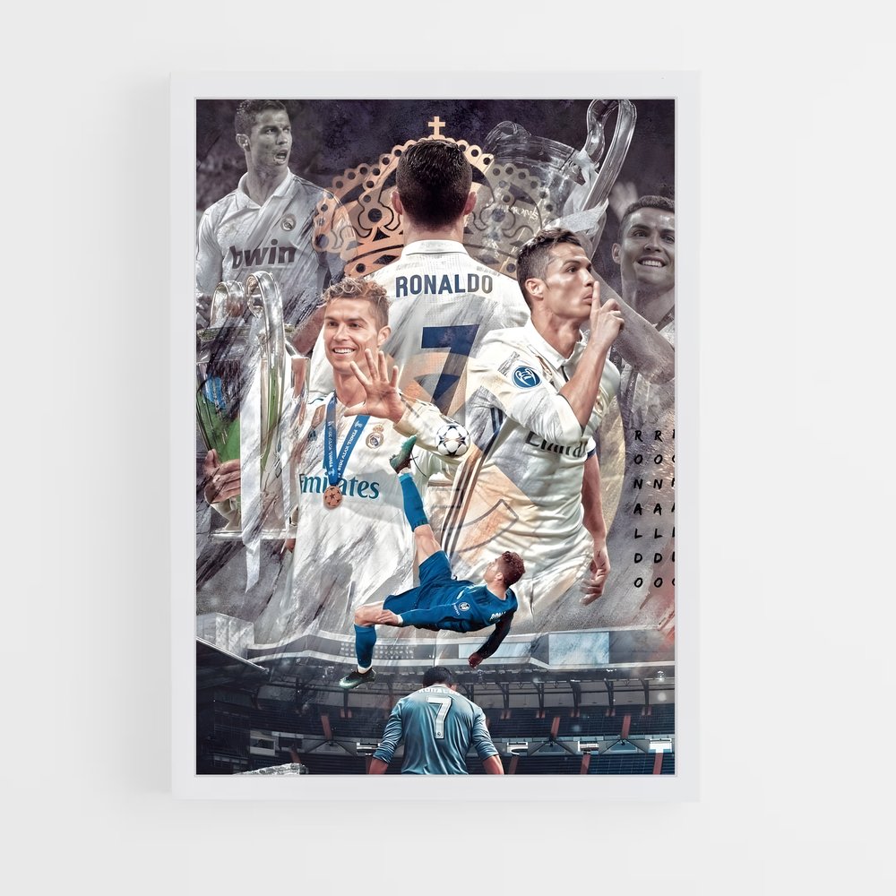 Affiche Real Football (vue 3)