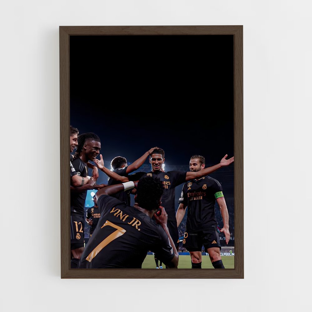 Poster Real Madrid Célébration – affiche Football (vue 5)