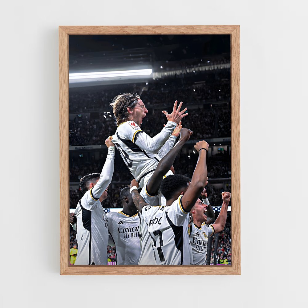 Poster Luka Modrić – affiche Football (vue 4)