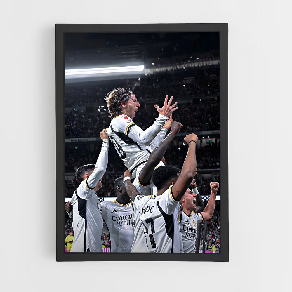 Poster Luka Modrić – affiche Football (vue 2)