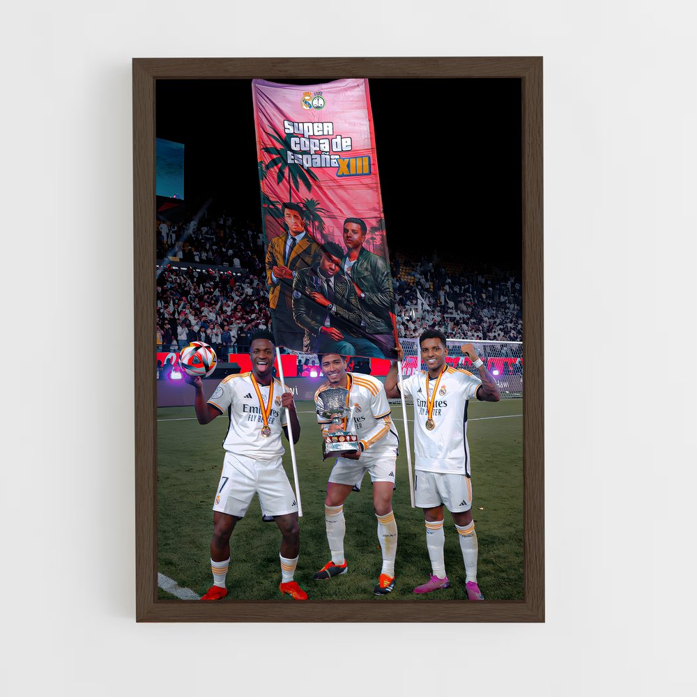 Poster Coupe d'espagne – affiche Football (vue 5)
