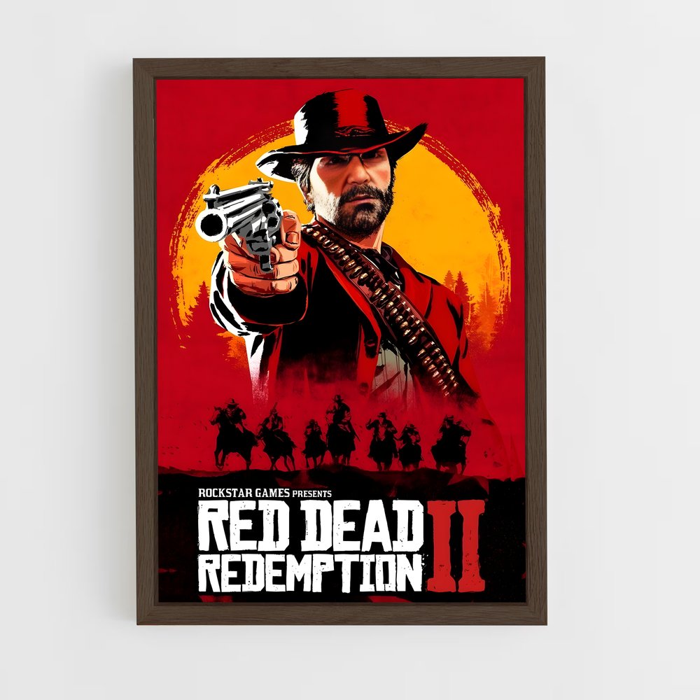 Poster Far West Redemption – affiche Red Dead Redemption (vue 5)