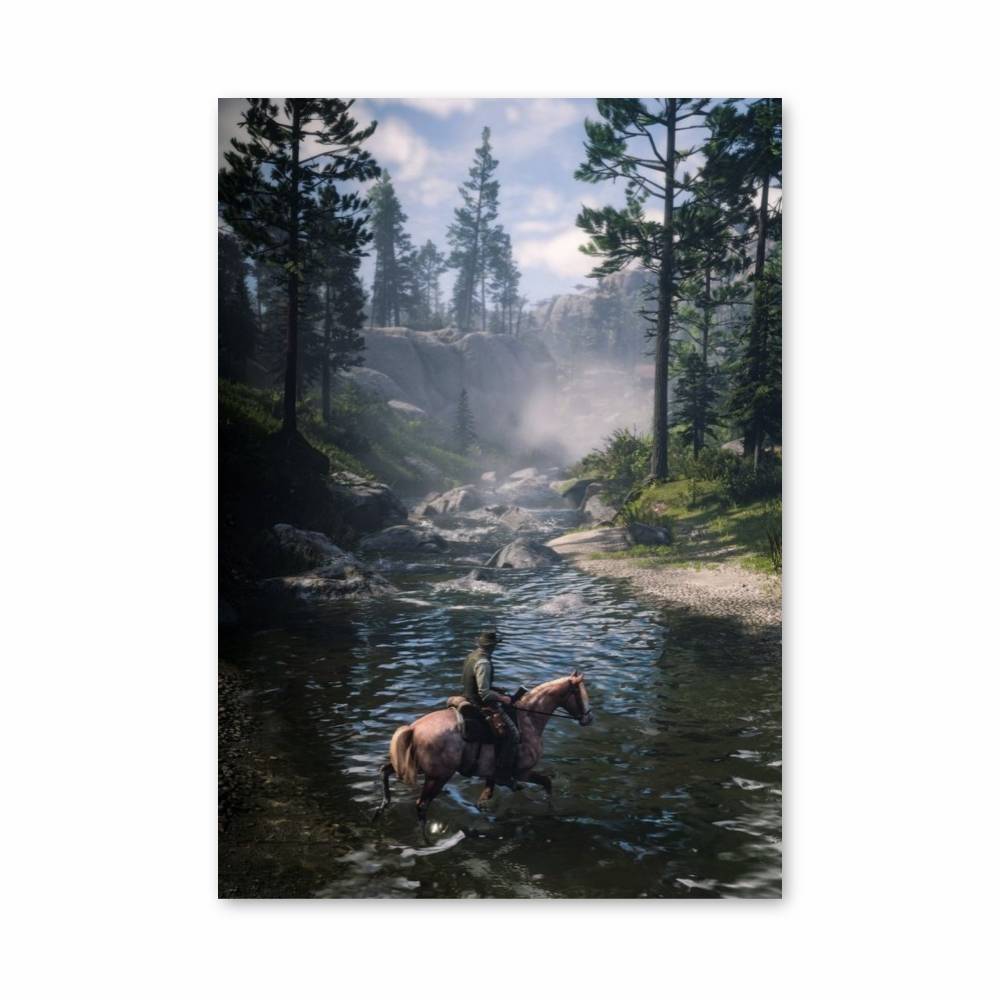 Poster Aventurier Équestre