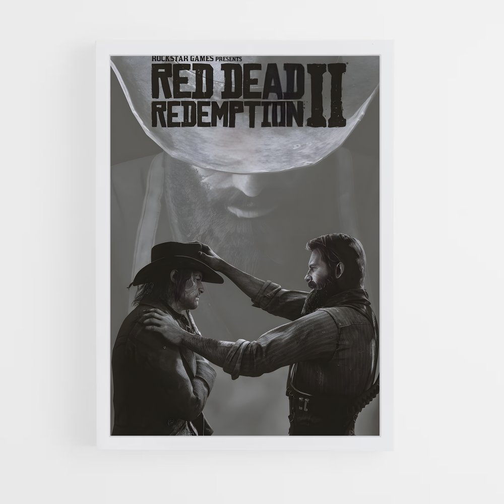 Poster Redemption Sauvage – affiche Red Dead Redemption (vue 3)