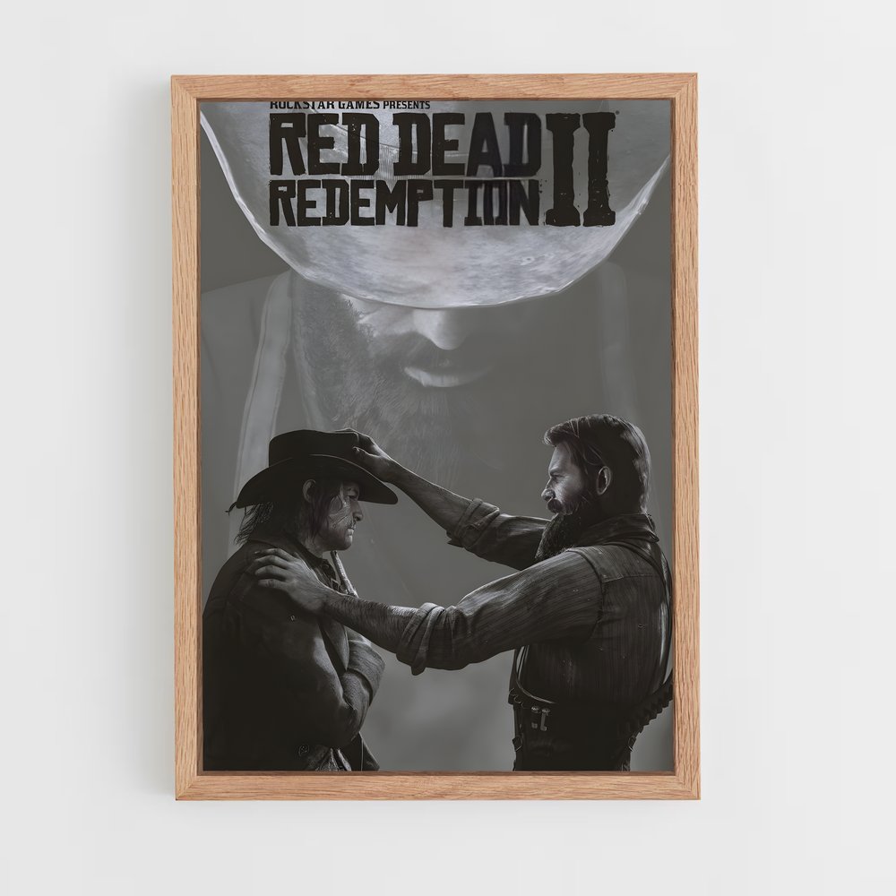 Poster Redemption Sauvage – affiche Red Dead Redemption (vue 4)