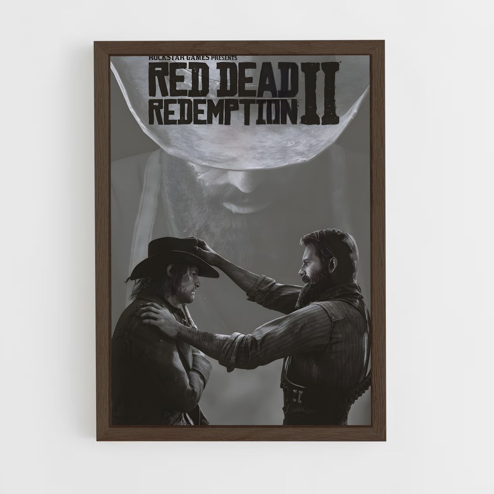 Poster Redemption Sauvage – affiche Red Dead Redemption (vue 5)