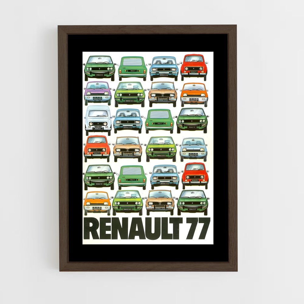 Poster Renault Classic 77 (vue 5)