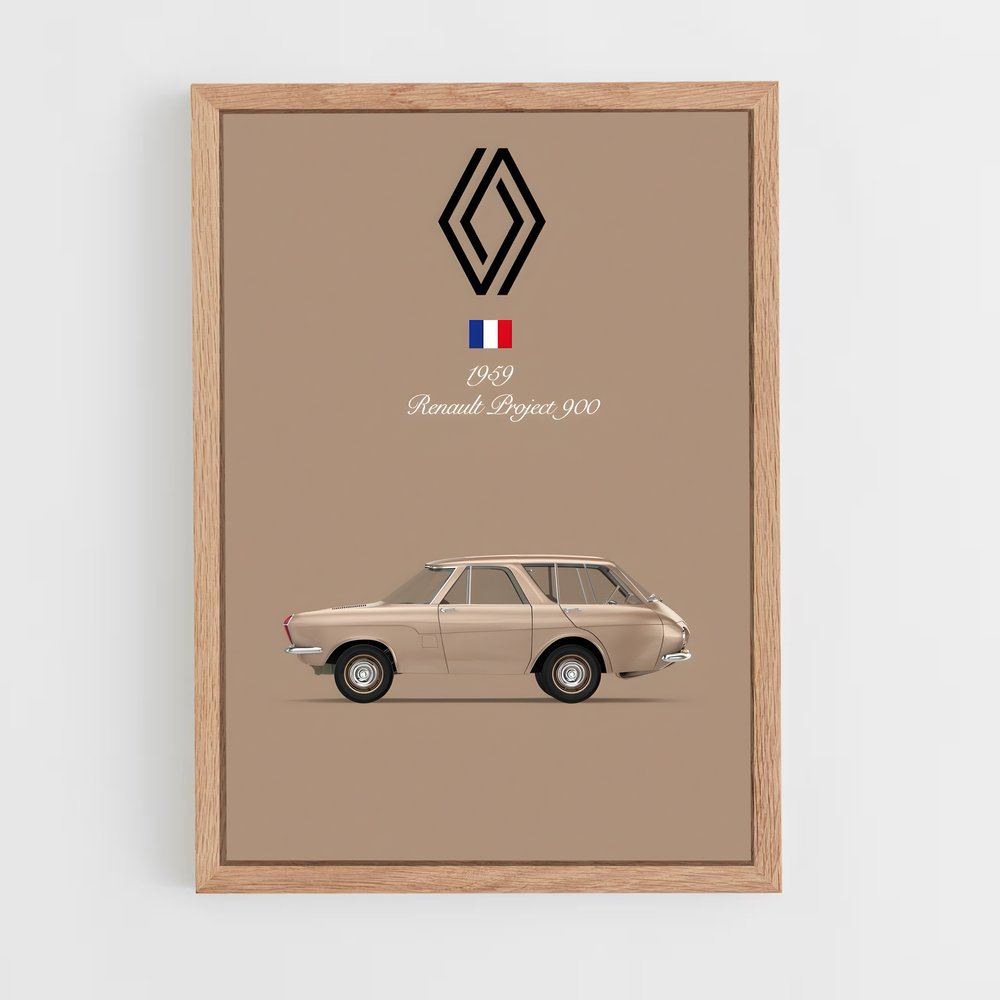 Poster Renault Projet 900 (vue 4)