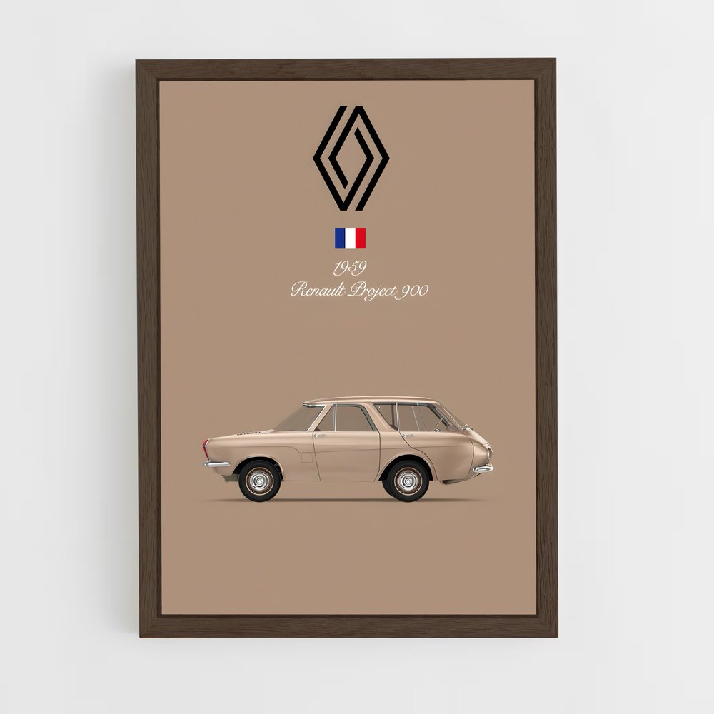 Poster Renault Projet 900 (vue 5)