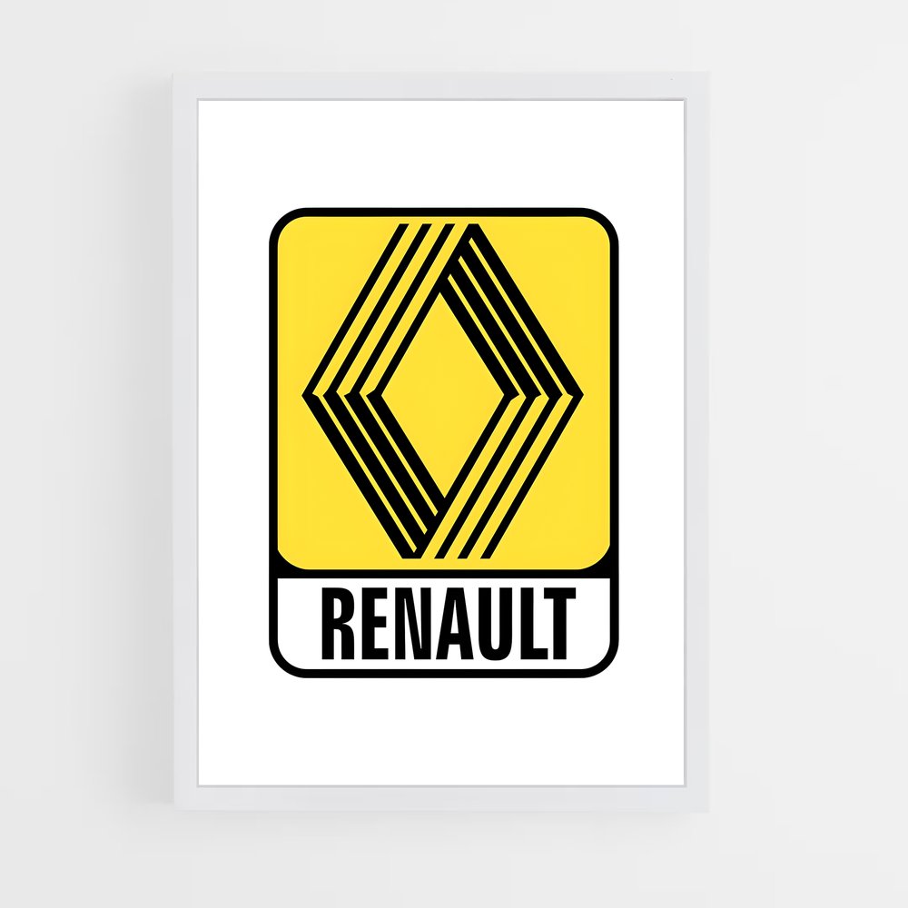 Poster Iconique Renault (vue 3)