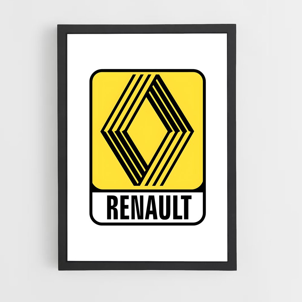 Poster Iconique Renault (vue 2)